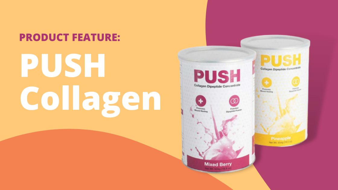 Wound Healing from the Inside Out: Push Collagen