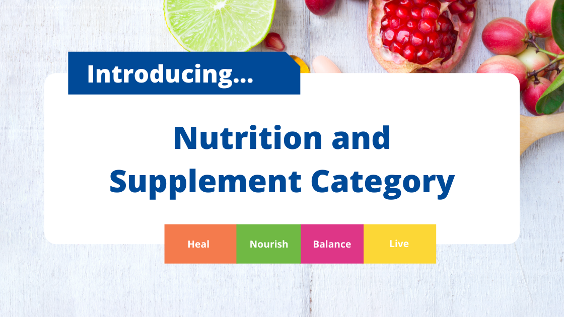 Nutrition and Supplement Category Launch