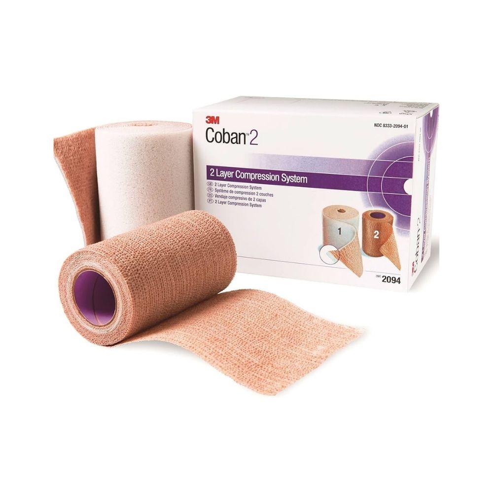 3m coban lite two layer compression system