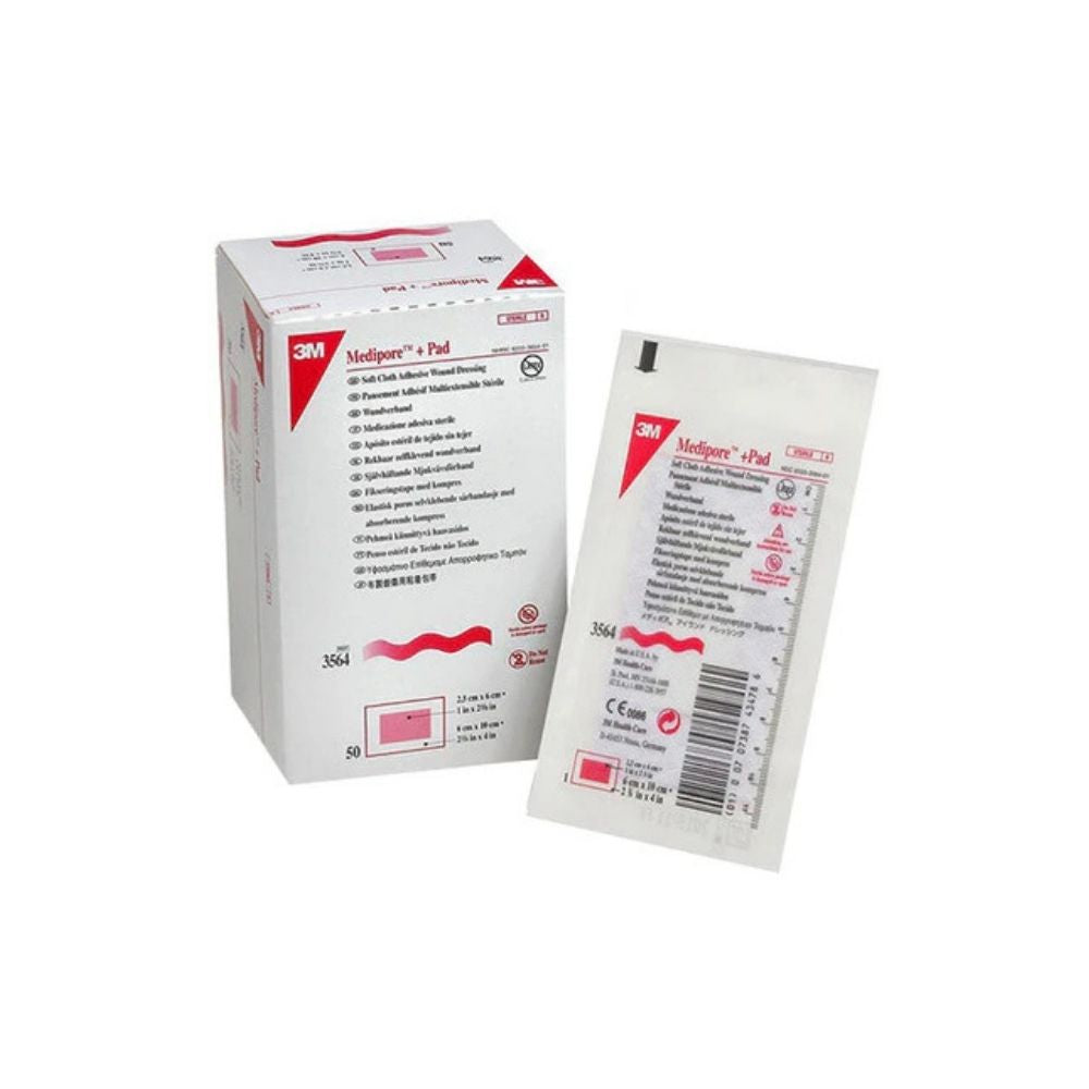 3m medipore pad soft cloth adhesive wound dressings