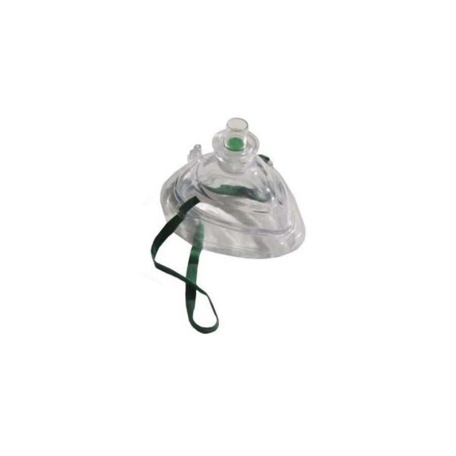 close up of the Almedic Pocket Resuscitator CPR Mask