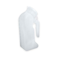 amg male urinal with lid 100ml front view