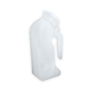 amg male urinal with lid 100ml front view