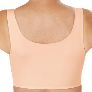 rose nude amoena amy mastectomy bra back view