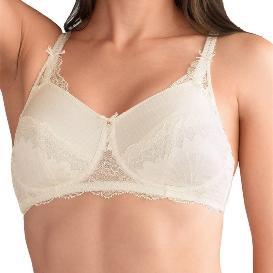 off white amoena aurelie wire free bra front view