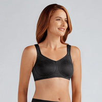 white amoena dianna mastectomy bra front view