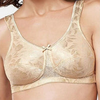pearl beige amoena ella soft mastectomy bra front view