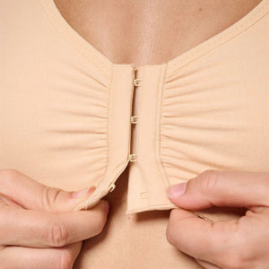 nude amoena fleur mastectomy bra clasp view