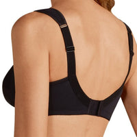 black amoena isadora mastectomy bra back view