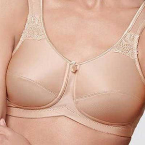 nude amoena kelly wire free mastectomy bra front view
