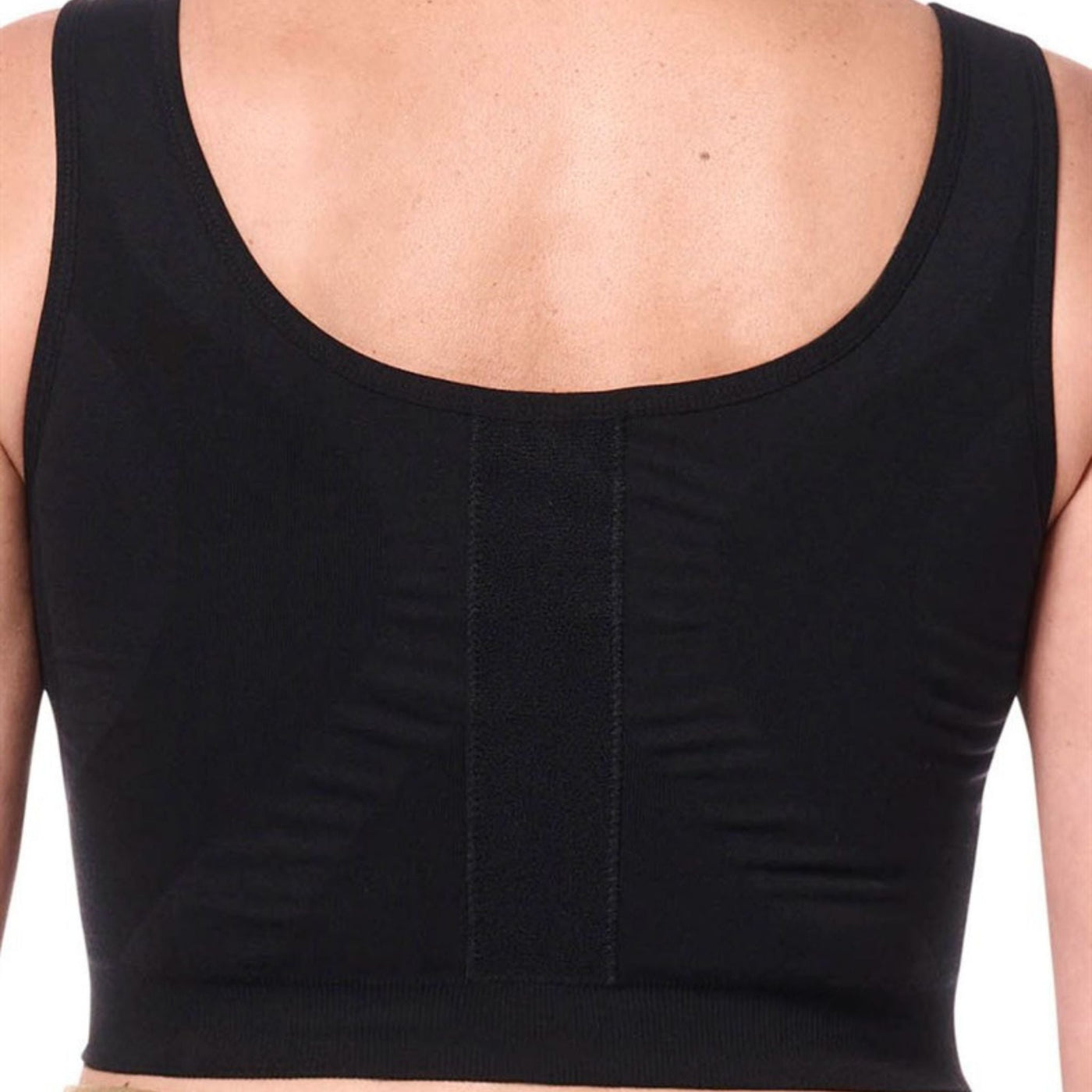 black amoena leyla post surgical compression bra back view
