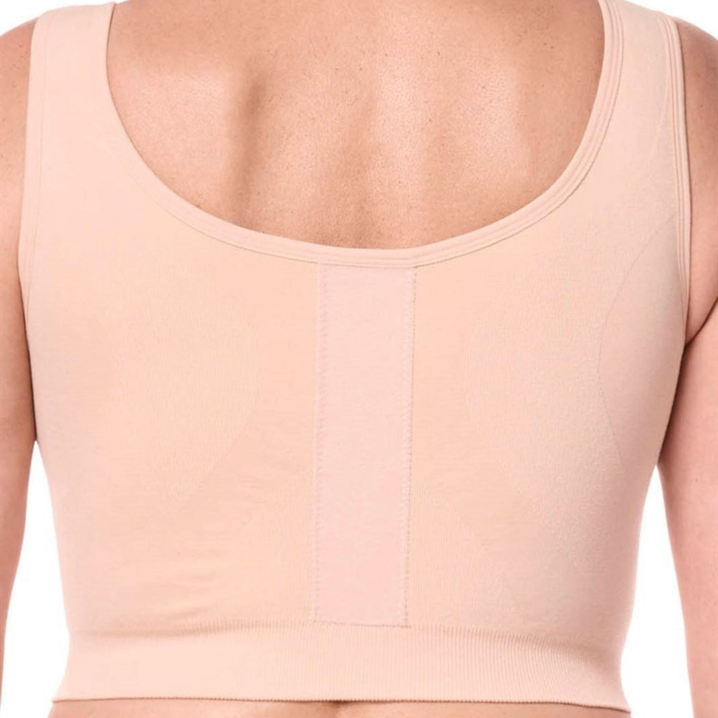 rose amoena leyla post surgical compression bra back view