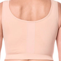 rose amoena leyla post surgical compression bra back view