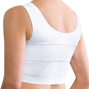 white amoena leyla post surgical compression bra back view