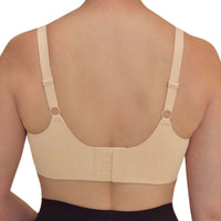 amoena linda padded wire-free bra sand back view