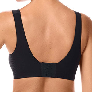 amoena linda wire-free bra black back view