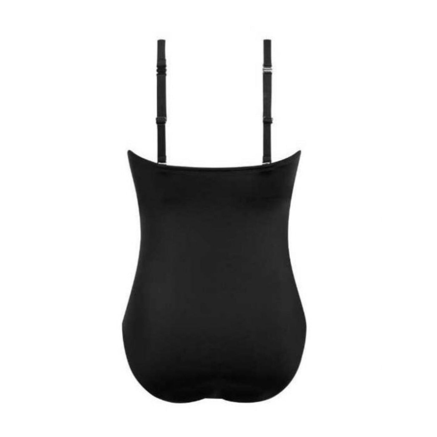 black amoena maldives one piece swimsuit back view