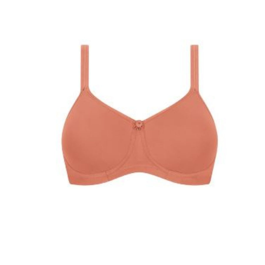 faded rose amoena mara mastectomy bra front view