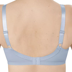 light blue amoena mastectomy bra back view