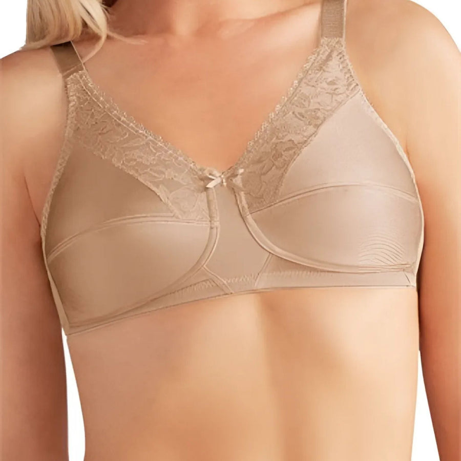light nude amoena nancy mastectomy bra front view