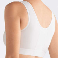 white amoena sarah wire free bra back view