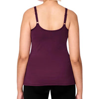 dark berry amoena valletta tank top back view