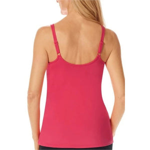 pink amoena valletta tank top back view
