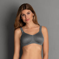 Anita Lisa Wire-free Mastectomy Bra, Anthracite Colour