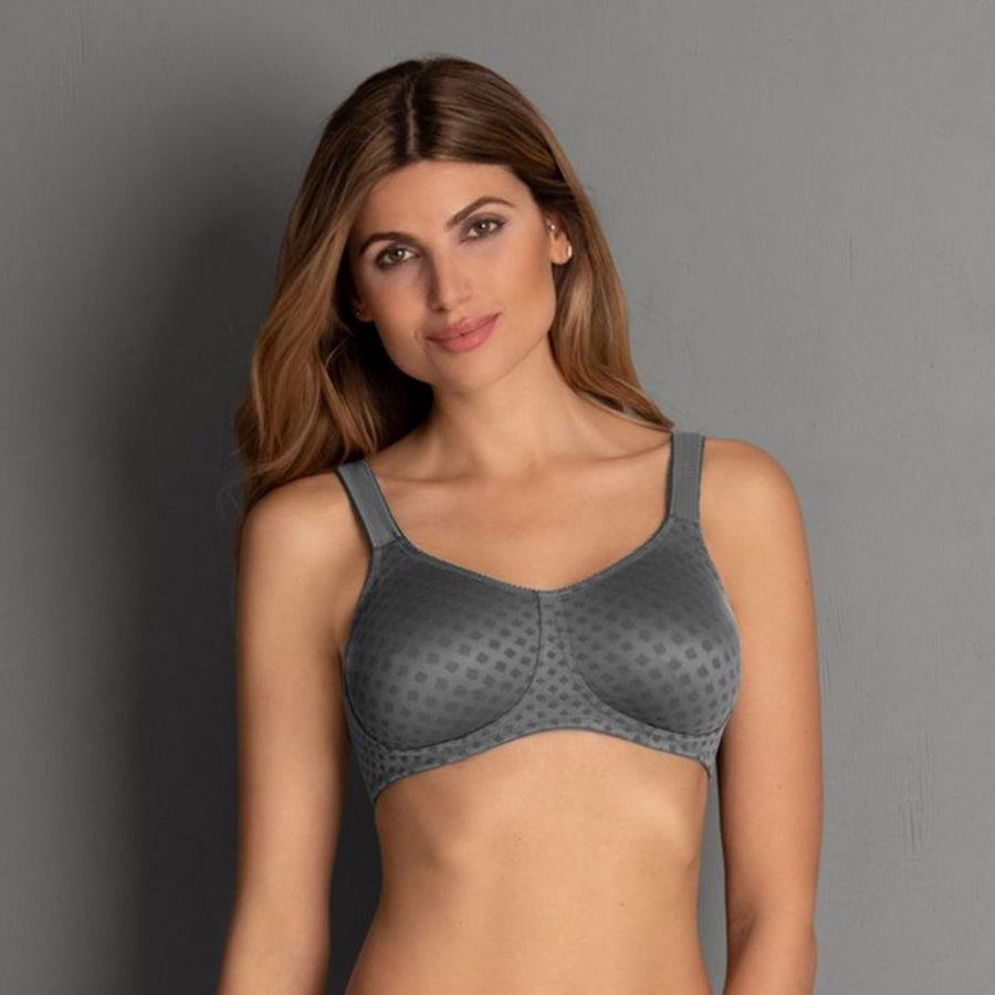 Anita Lisa Wire-free Mastectomy Bra, Anthracite Colour