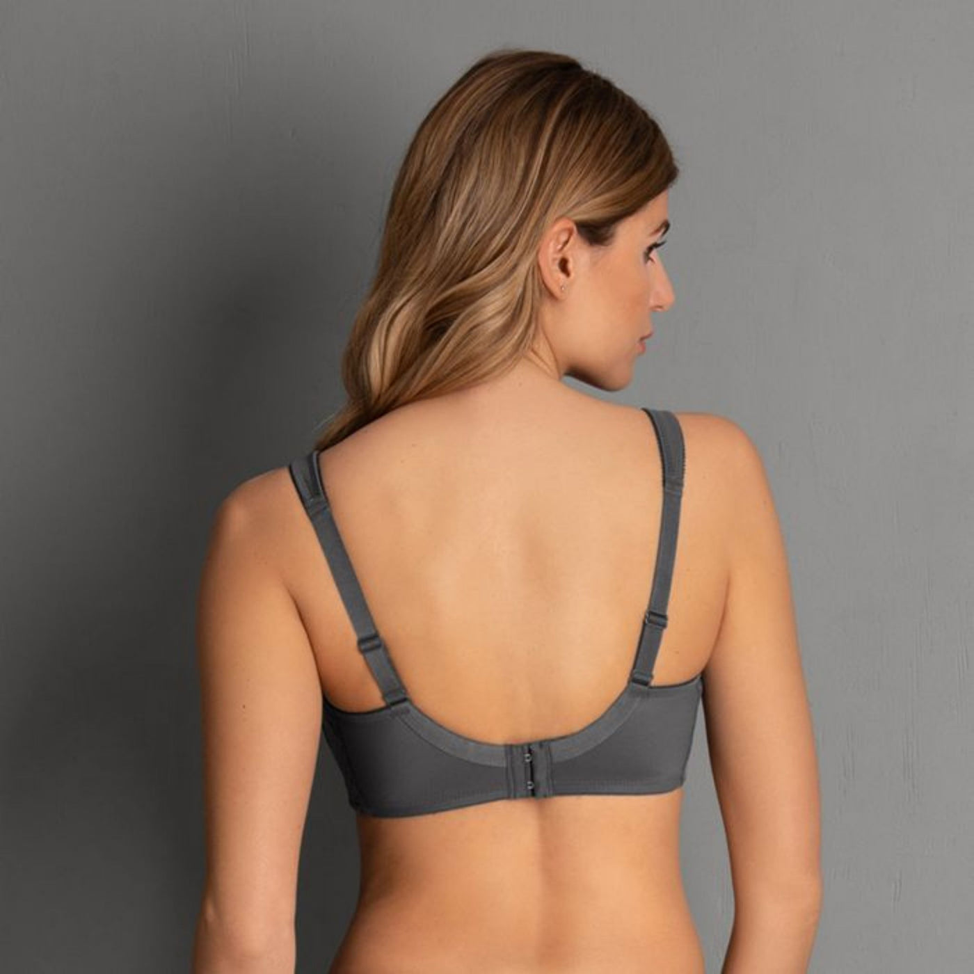 Anita Lisa Wire-free Mastectomy Bra, Anthracite Colour