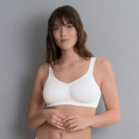 white anita lisa mastectomy bra front view