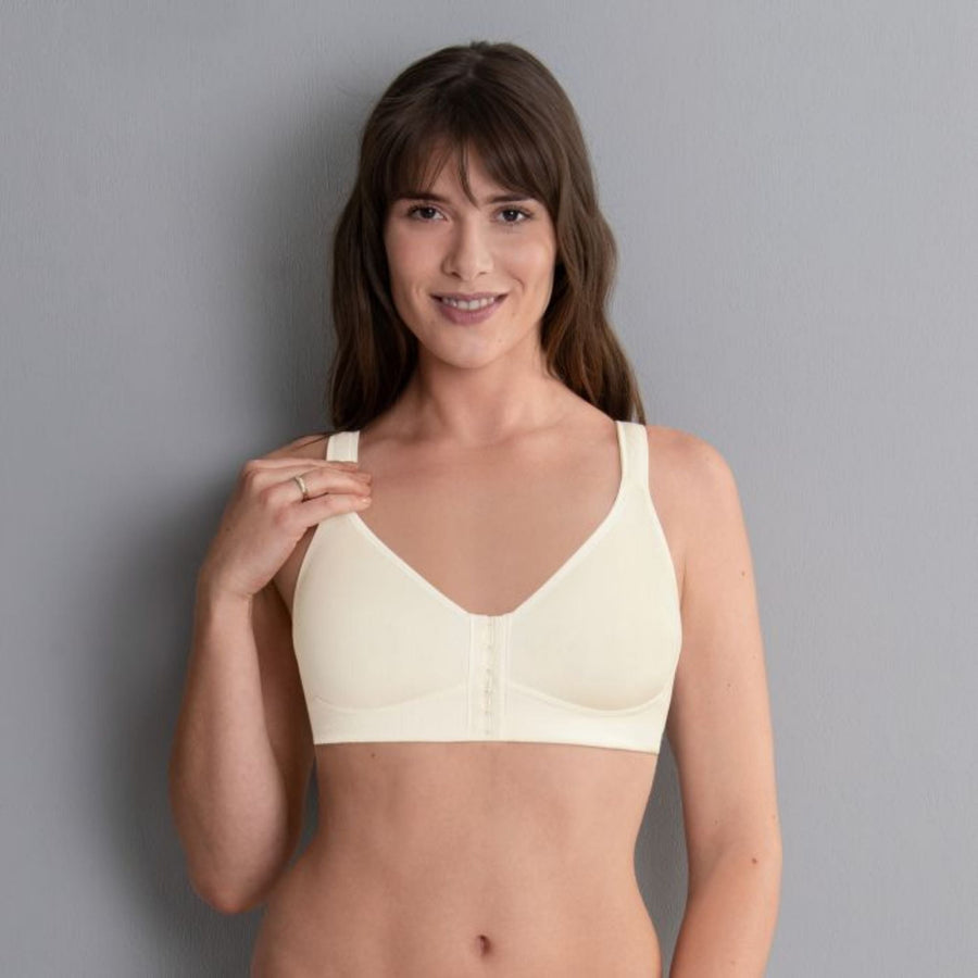 champagne anita salvia front closure mastectomy bra front view