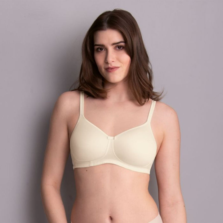 white anita tonya mastectomy bra front view