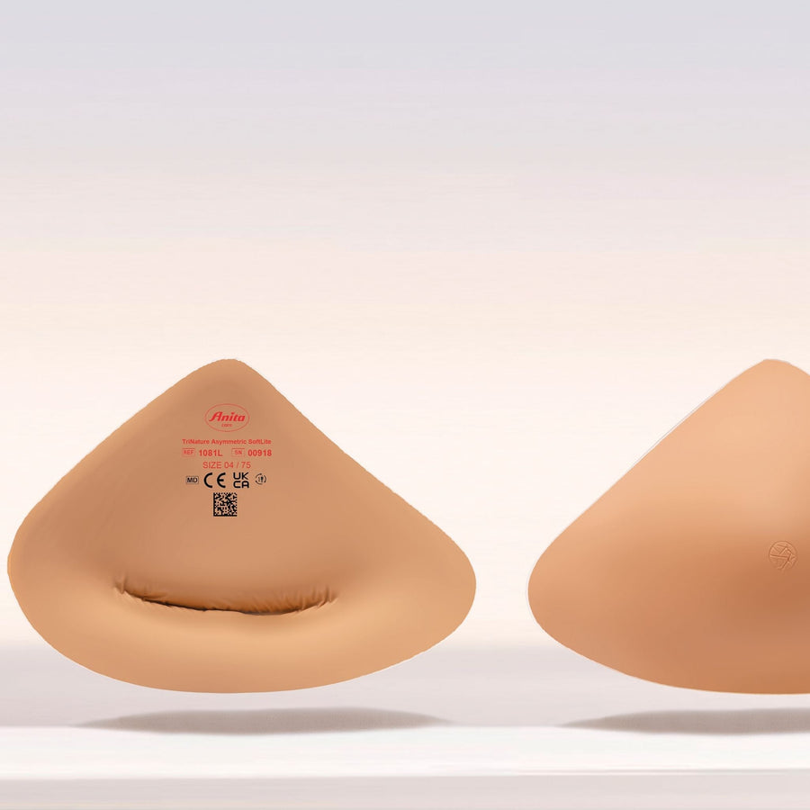 sand anita trinature asymmetric lightweight breastform lifestyle view