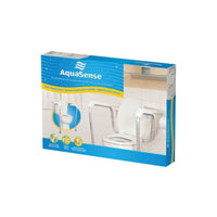 aquasense adjustable toilet safety rails package view