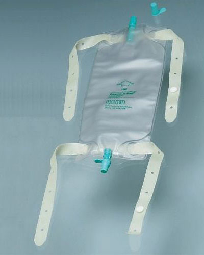 Bard Dispoz-a-bag Leg Bag with Cap Closure and Straps (1 Each)
