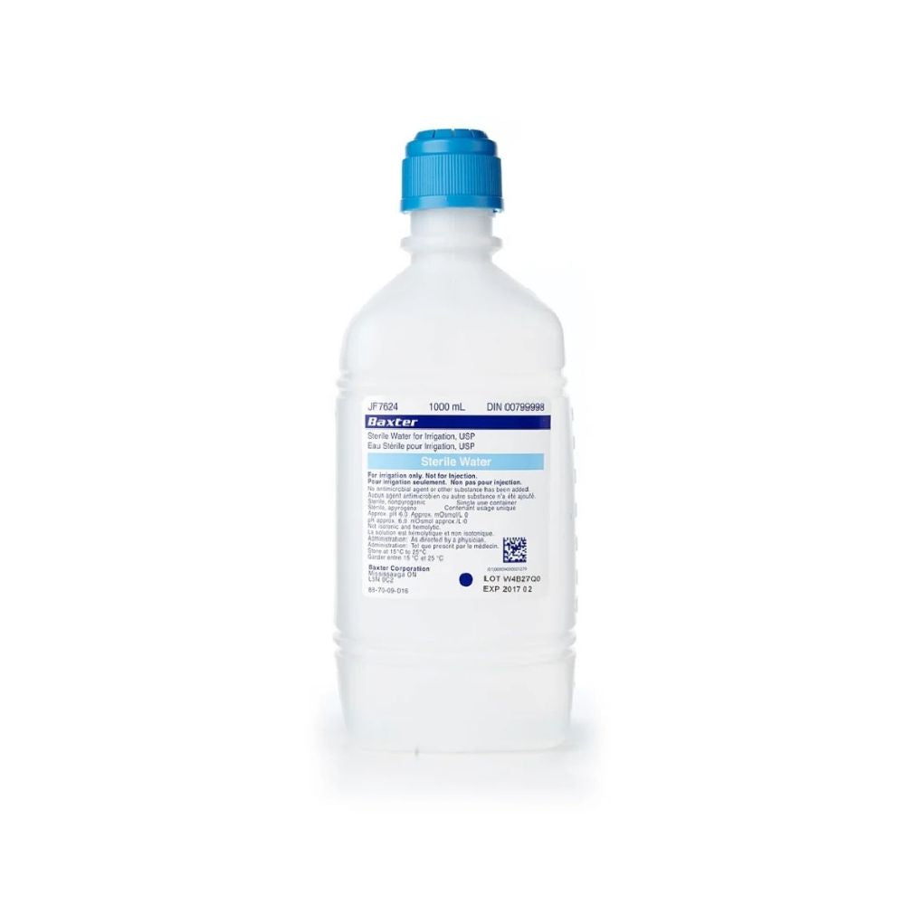 baxter sterile water