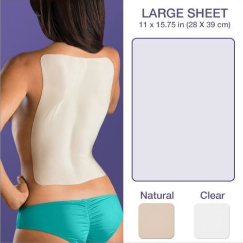 biodermis epi-derm silicone gel large sheet 15.5"x11" front view