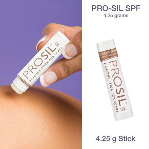 biodermis pro-sil spf  silicone scar stick front view