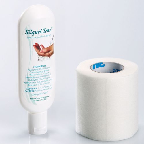 biodermis silqueclenz & epi-tape combo front view