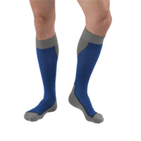 bsn-jobst-sport-knee-high-compression-sock-blue/gray-1-lifestyle