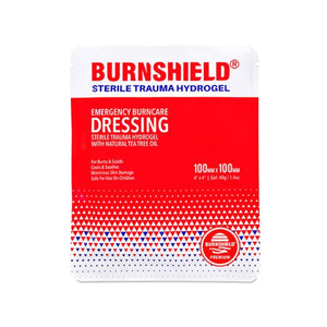 package photo of the burnshield burn dressing in 4x4