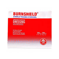 package photo of the burnshield burn dressing in 8x8