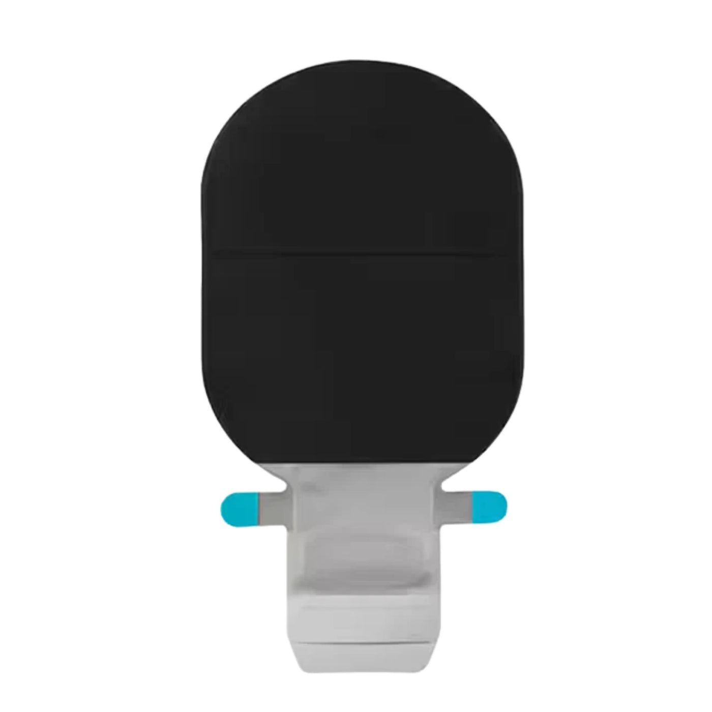 back view of coloplast sensura mio black click two piece drainable