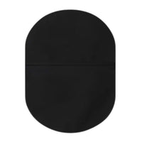 back view of coloplast sensura mio black two piece flex closed pouch