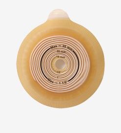Coloplast Assura Pediatric Skin Barrier, Non-Convex, Cut to Fit (5/Box)
