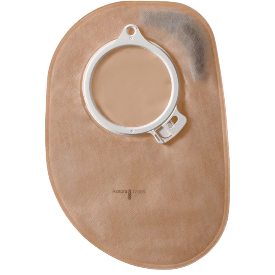 Coloplast Assura Closed Pouch, Opaque ot Transparent, Midi or Maxi, with Filter (30/Box)