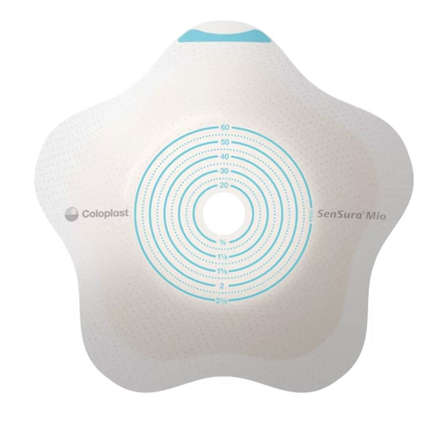 Coloplast Sensura Mio Click Skin Barrier Concave, Presized or Cut to Fit options (5/Box)