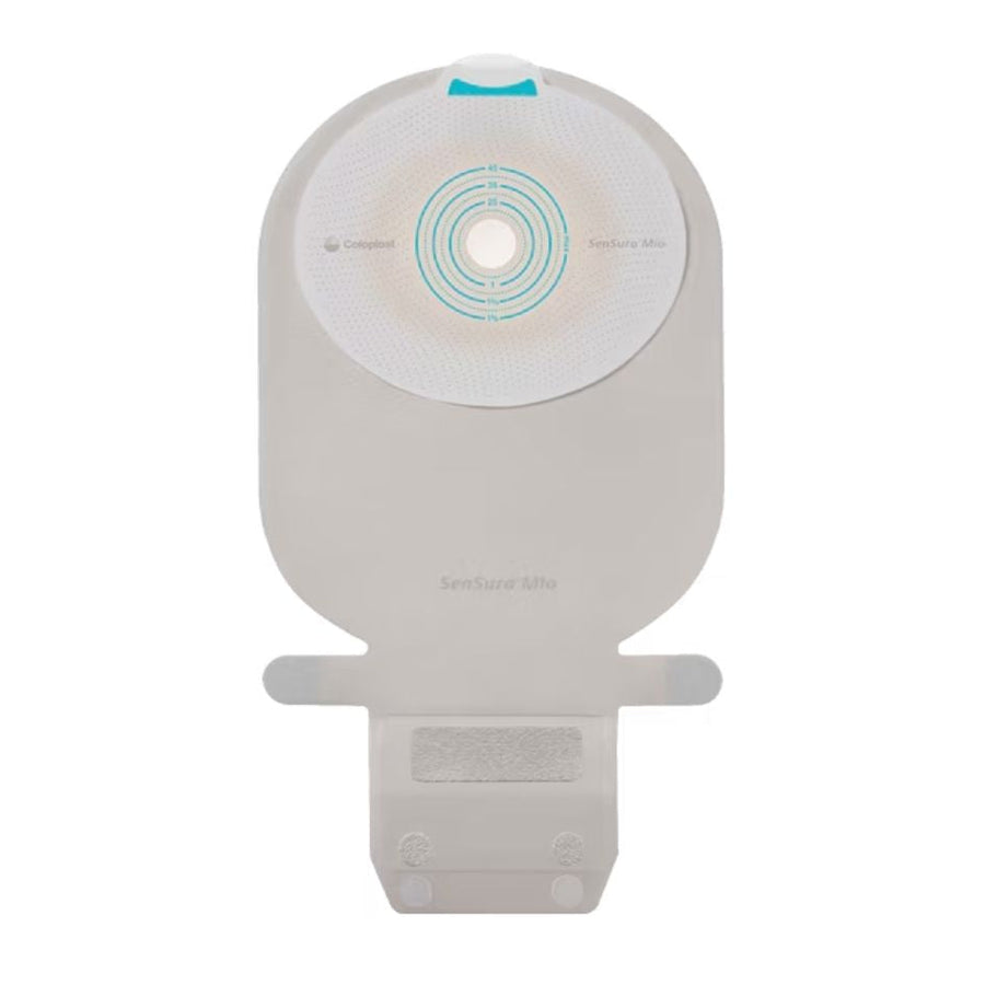 Coloplast SenSura Mio One Piece Drainable Pouch, Opaque or Transparent, Midi or Maxi, with or without Filter, Non Convex Barrier, Presized or Cut to Fit options (10/Box)