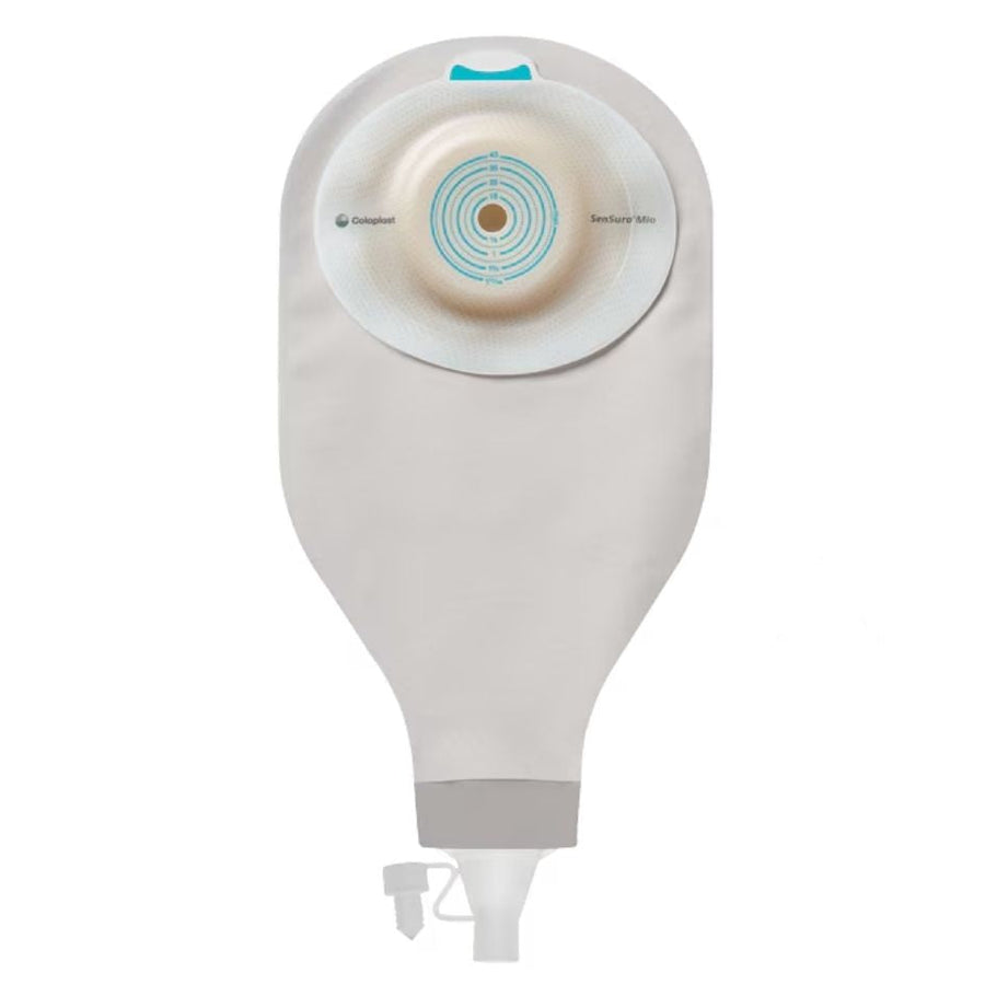 Coloplast SenSura Mio One Piece High Output Pouch, Opaque or Transparent, 630ml, Convex Soft Barrier, Cut to Fit (10/Box)